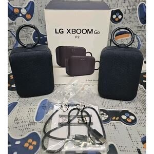 LG XBOOM P2 Portable Wireless Bluetooth Speaker - Blue